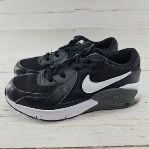 Nike Air Max Shoes‎ Youth 2 Y Excee Athletic Sneakers Black Leather CD6892-001